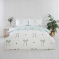 Bows Green Bedding Set