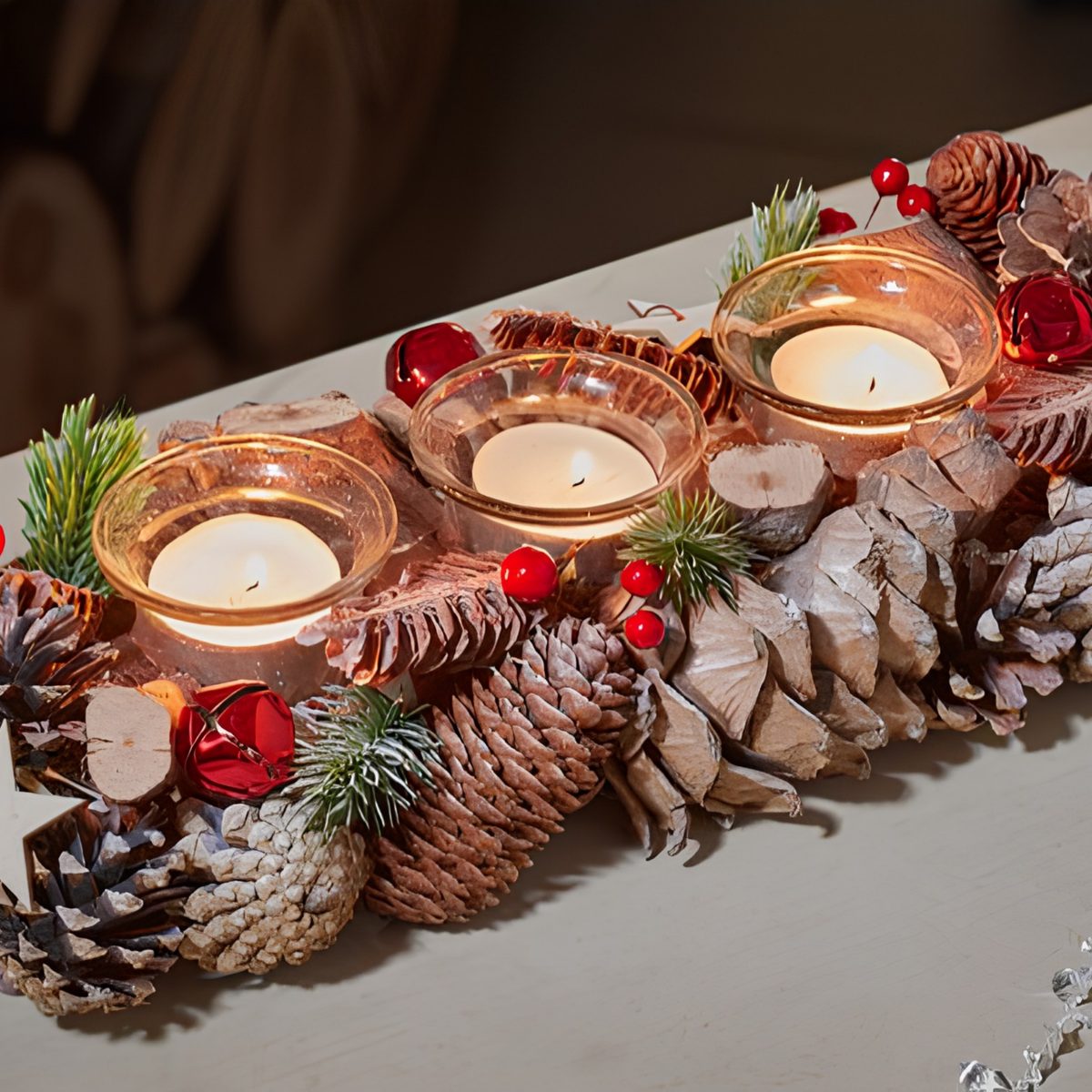 Festive Candle Holders