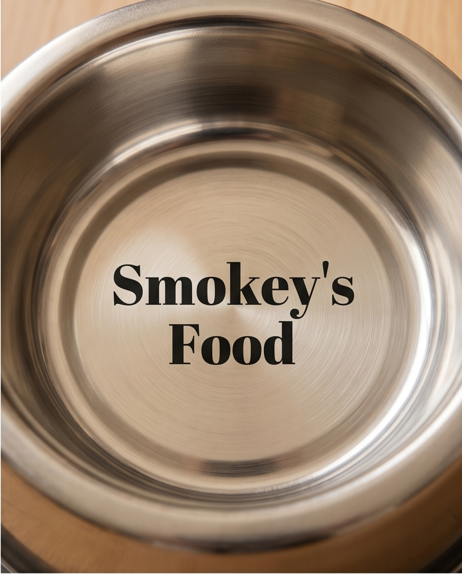 Personalised Double Diner Pet Bowl