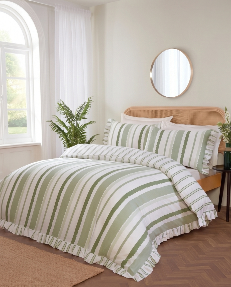 Frilly Maya Bedding Set Single
