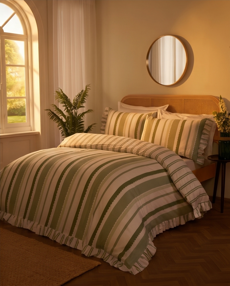 Frilly Maya Bedding Set Single