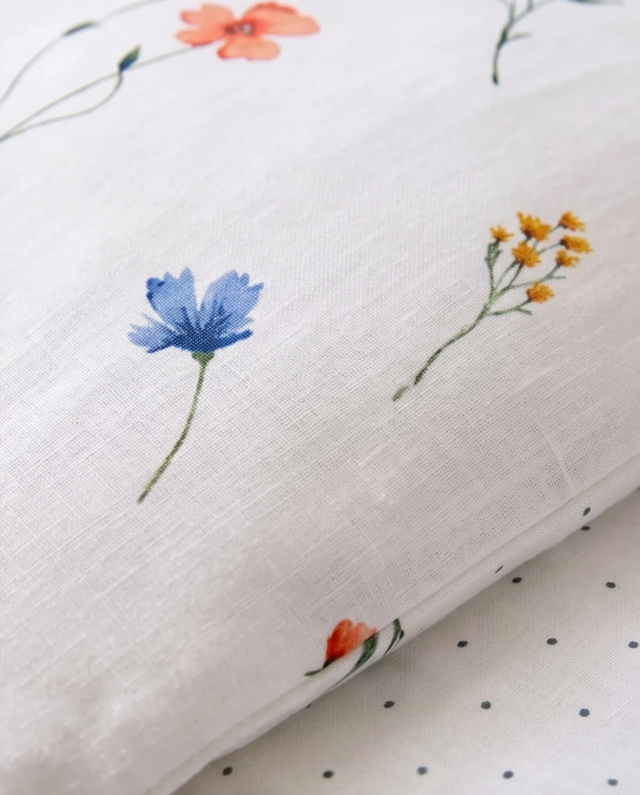 Pressed Flowers  Bedding Set
