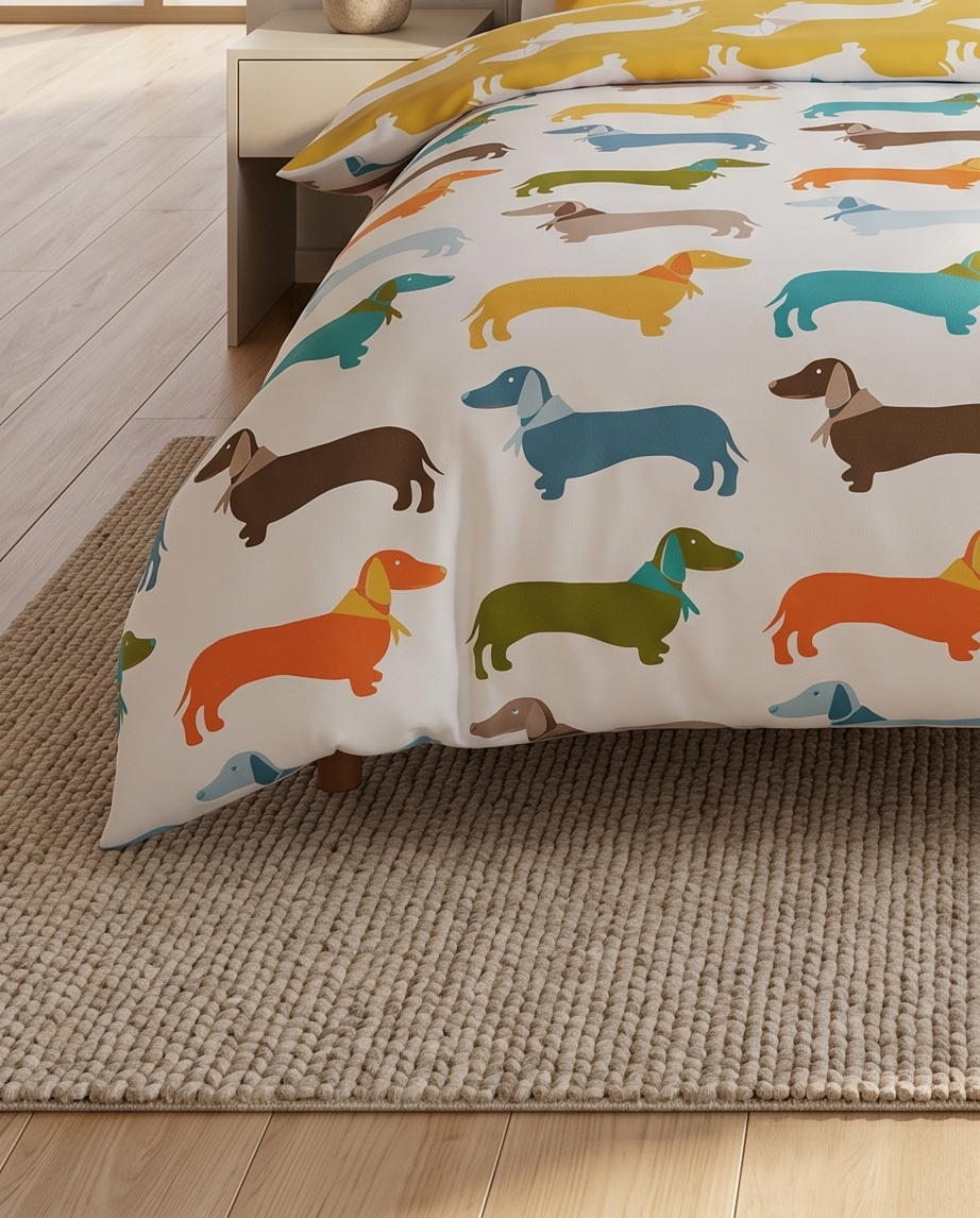 Sausage Dog  Bedding Set