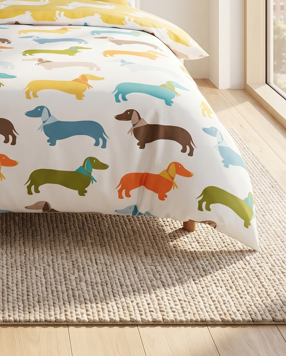 Sausage Dog  Bedding Set
