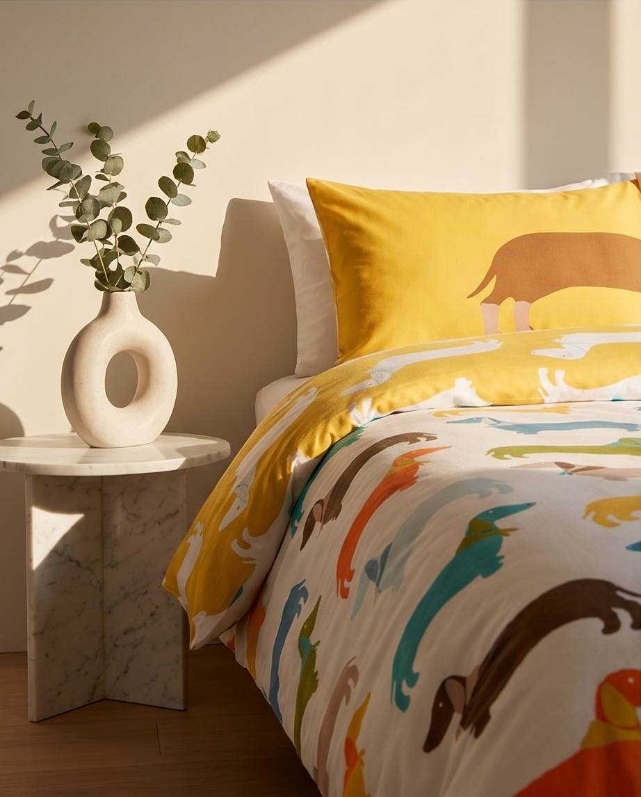 Sausage Dog  Bedding Set