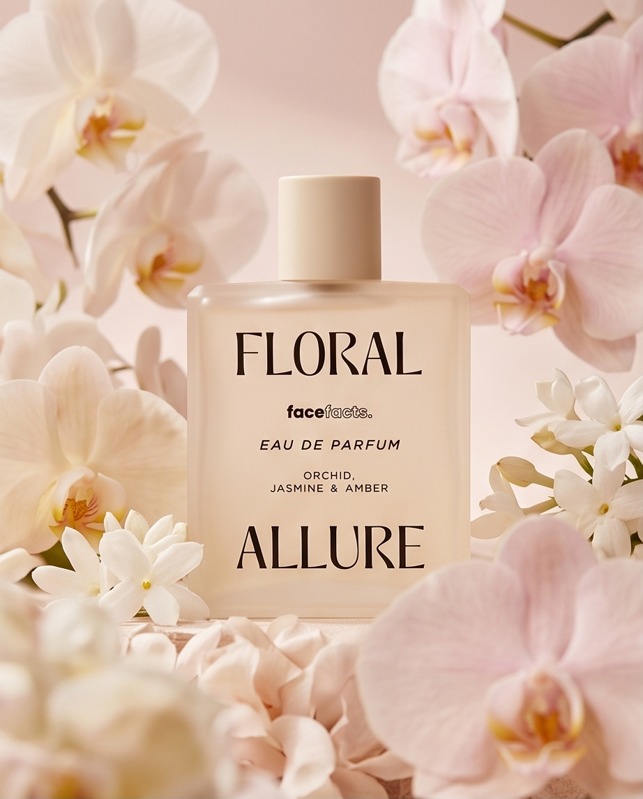 Personalised Face Facts Fragrance Floral Allure
