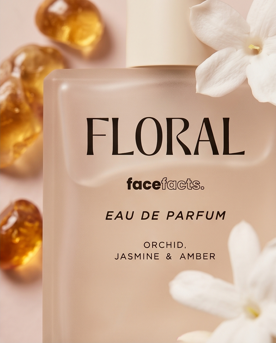 Personalised Face Facts Fragrance Floral Allure