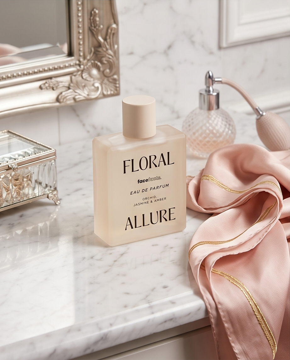 Personalised Face Facts Fragrance Floral Allure