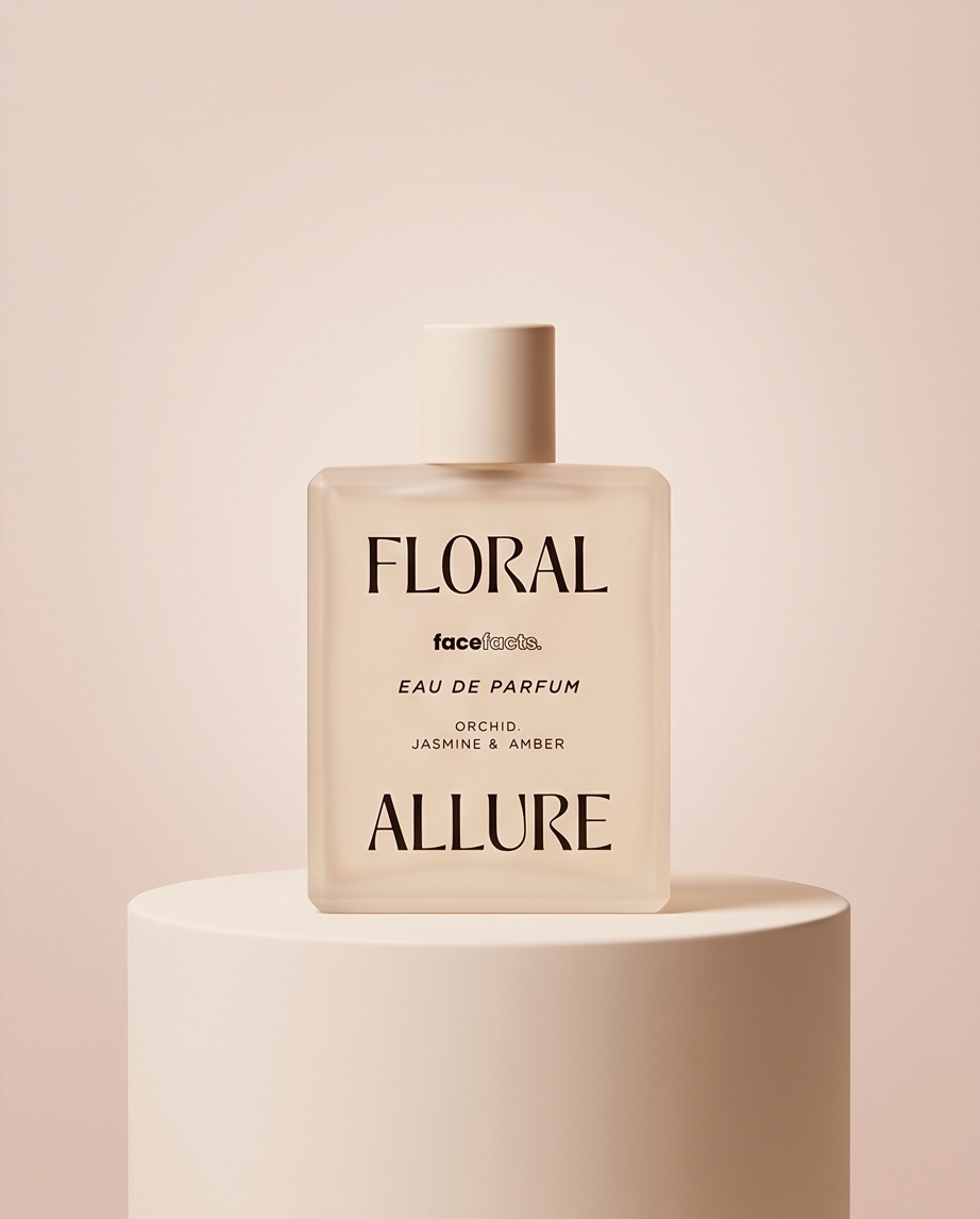 Personalised Face Facts Fragrance Floral Allure