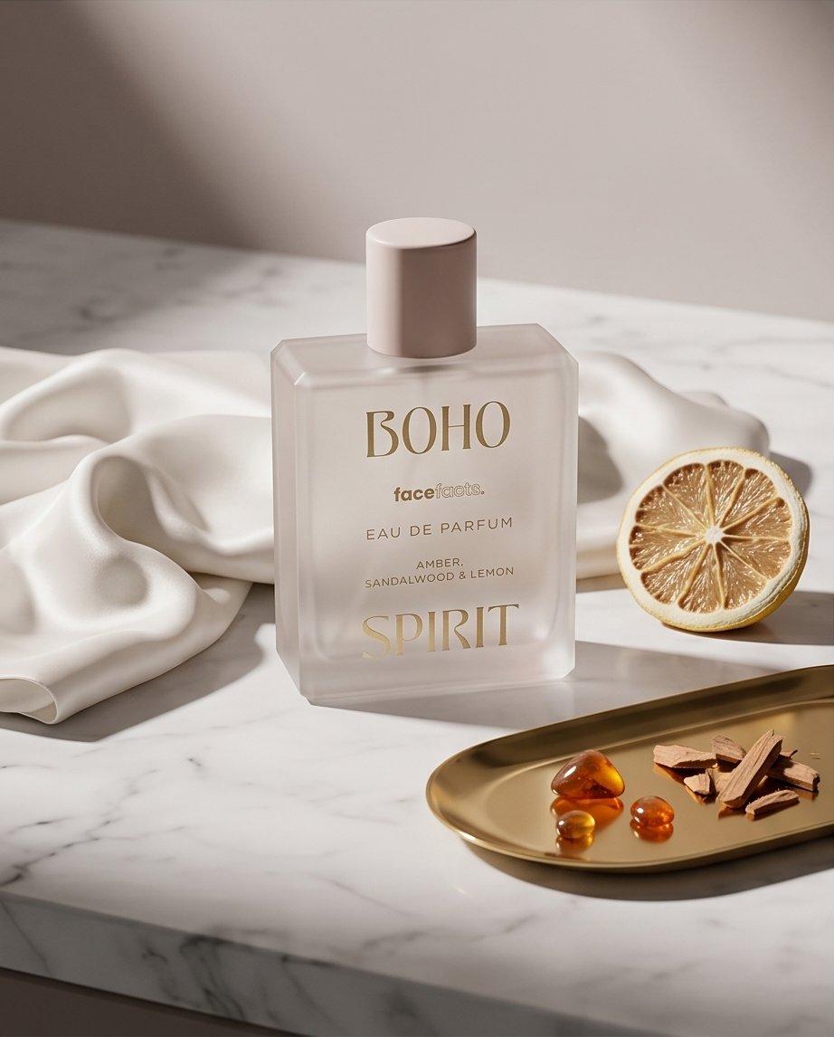 Personalised Face Facts Fragrance Boho Spirit