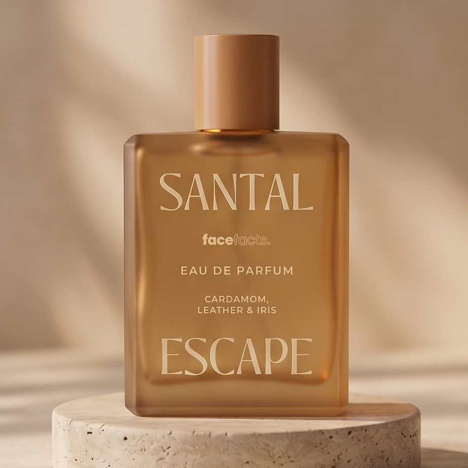 Personalised Face Facts Fragrance Santal Escape