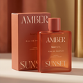 Personalised Face Facts Fragrance Sunset Amber