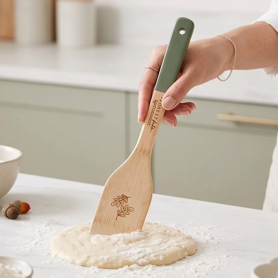Set of 3 Bamboo Utensils - Forest Fable