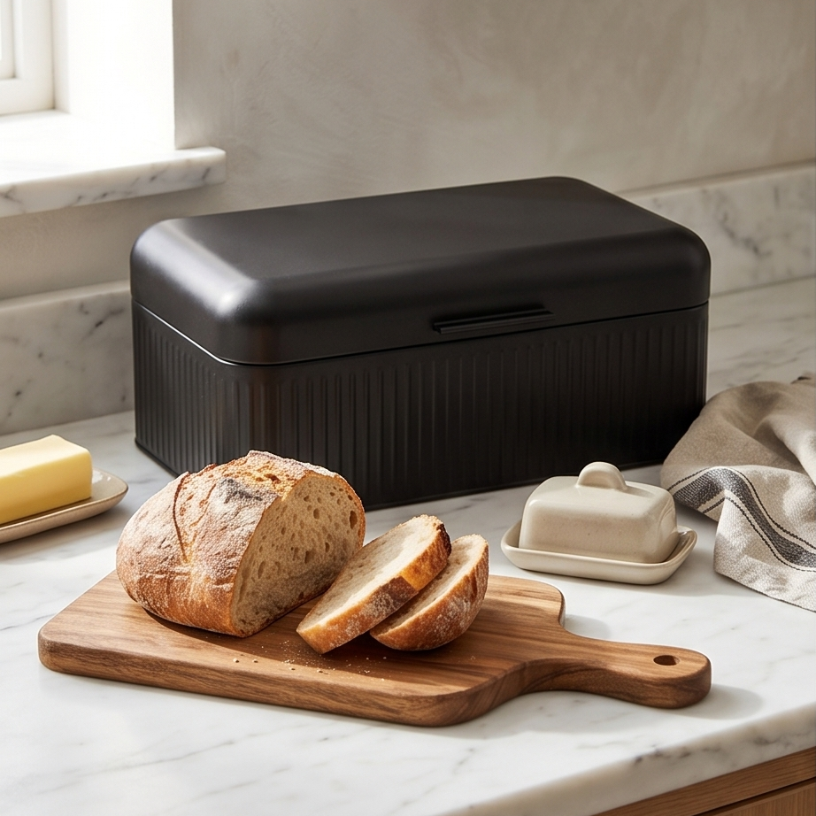 Tea, Coffee, Sugar & Bread Bin Set
