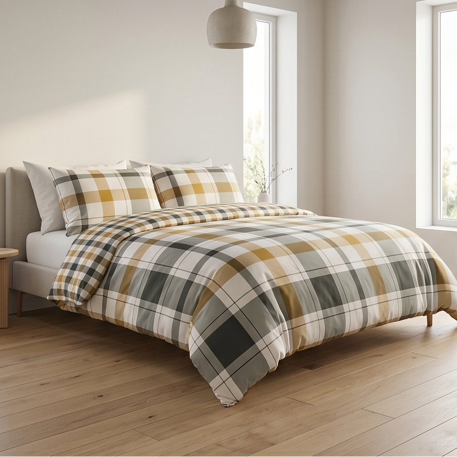 Braemar Check Bedding Set