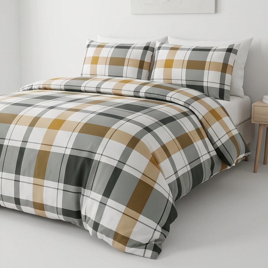 Braemar Check Bedding Set