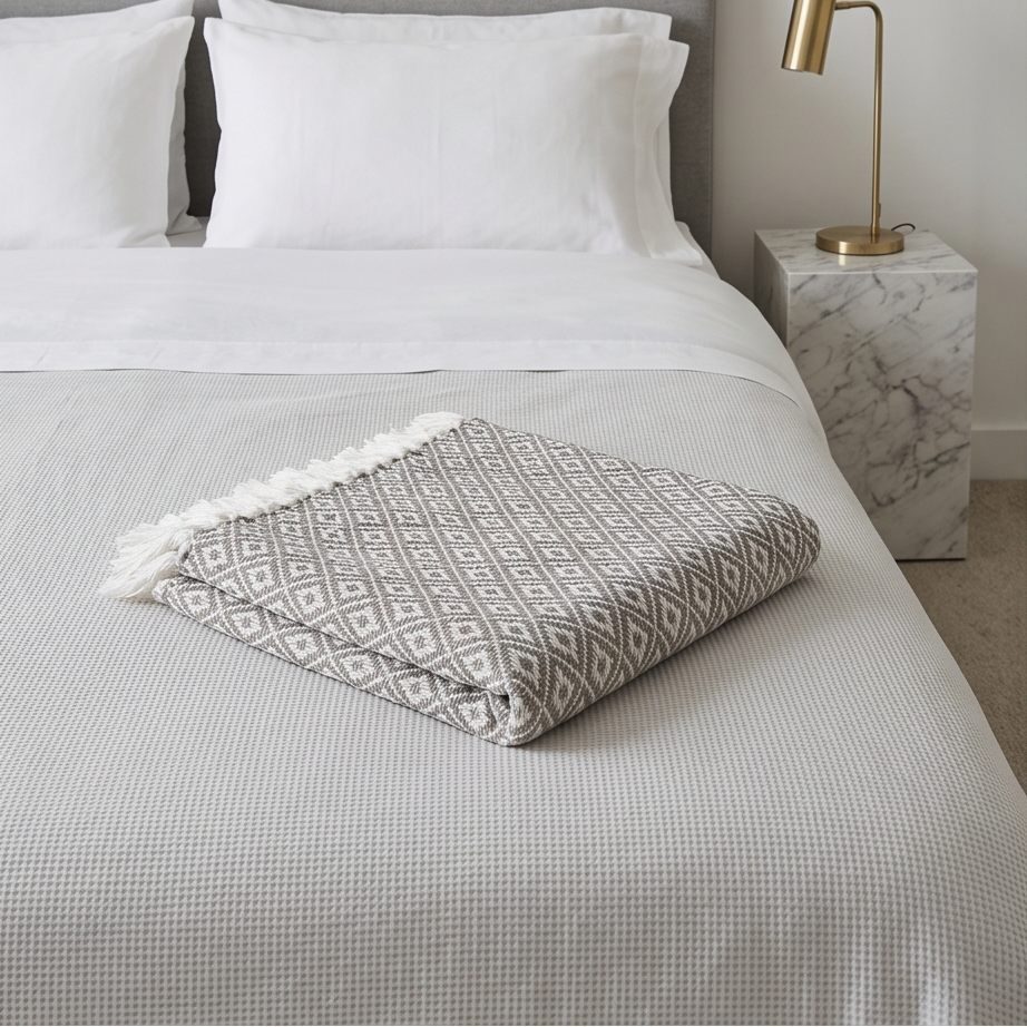Boho Design Throw Natural