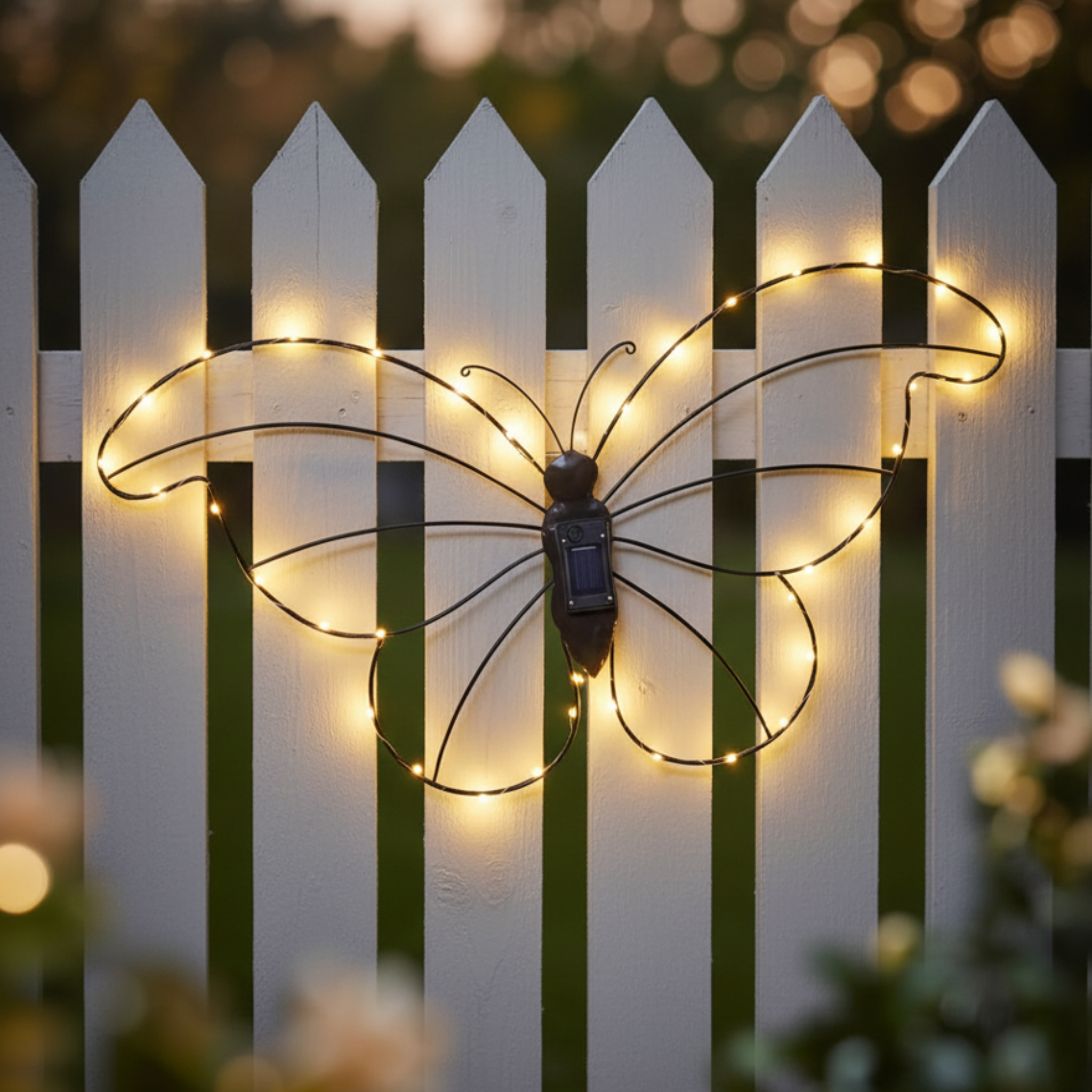 Wall Hanging Solar Butterfly