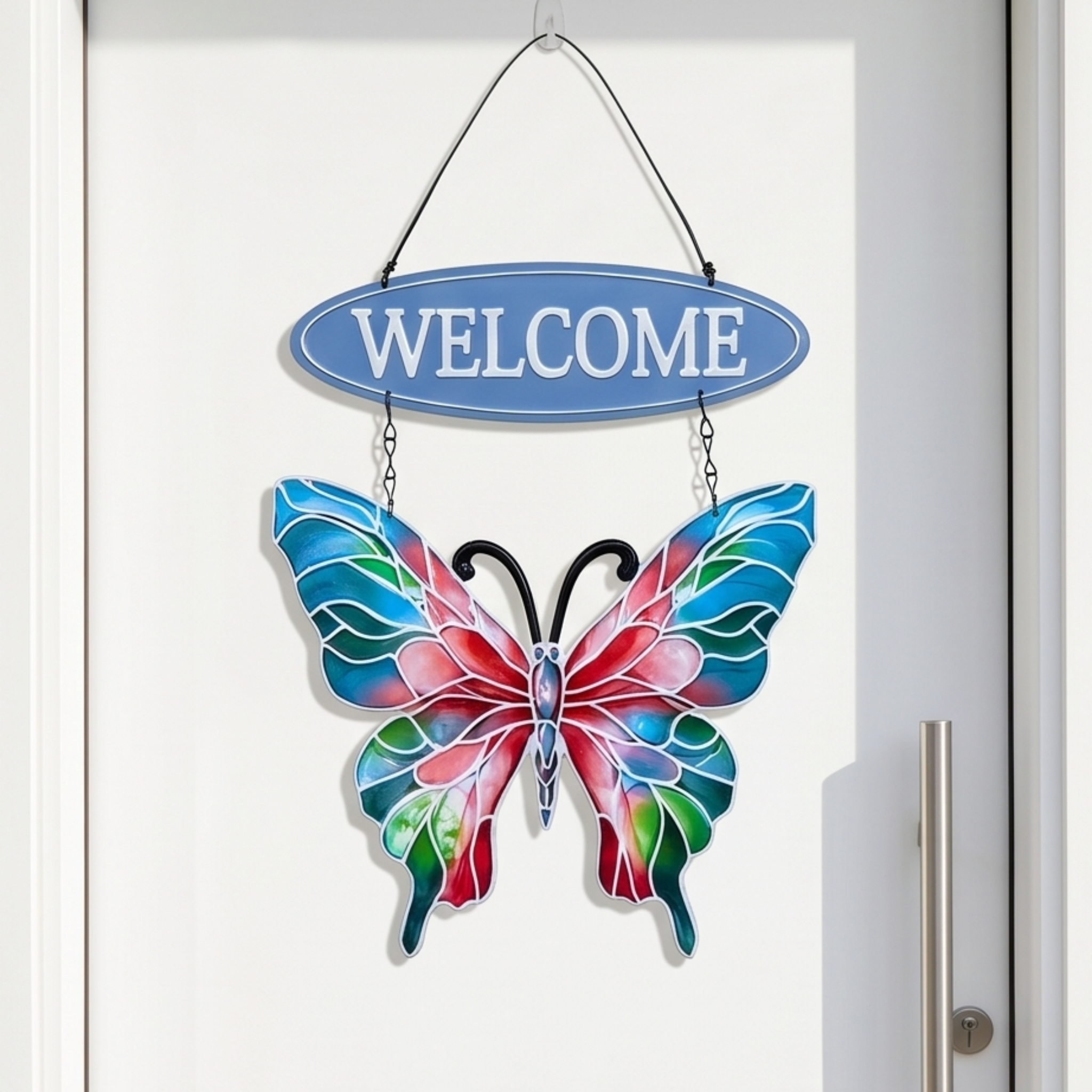Butterfly Welcome Sign