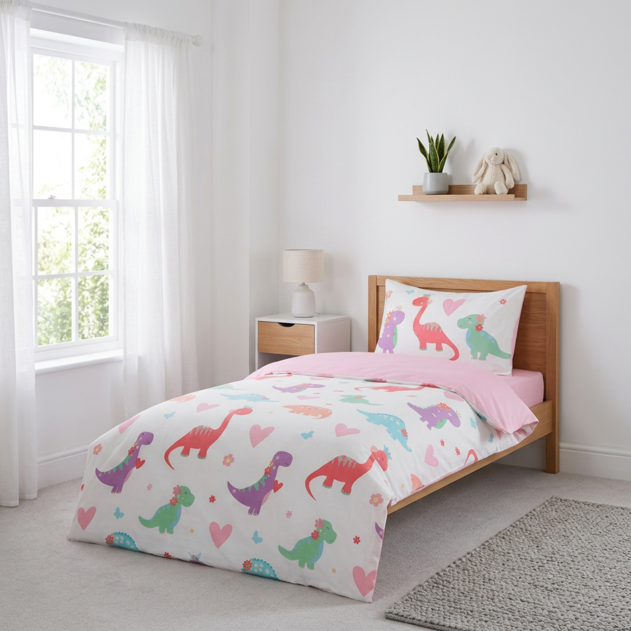 Daisy Dino Bedding Set