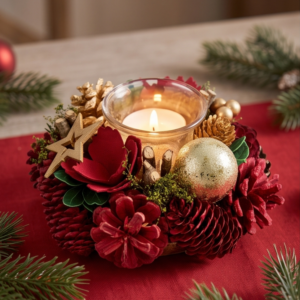 Festive Candle Holders