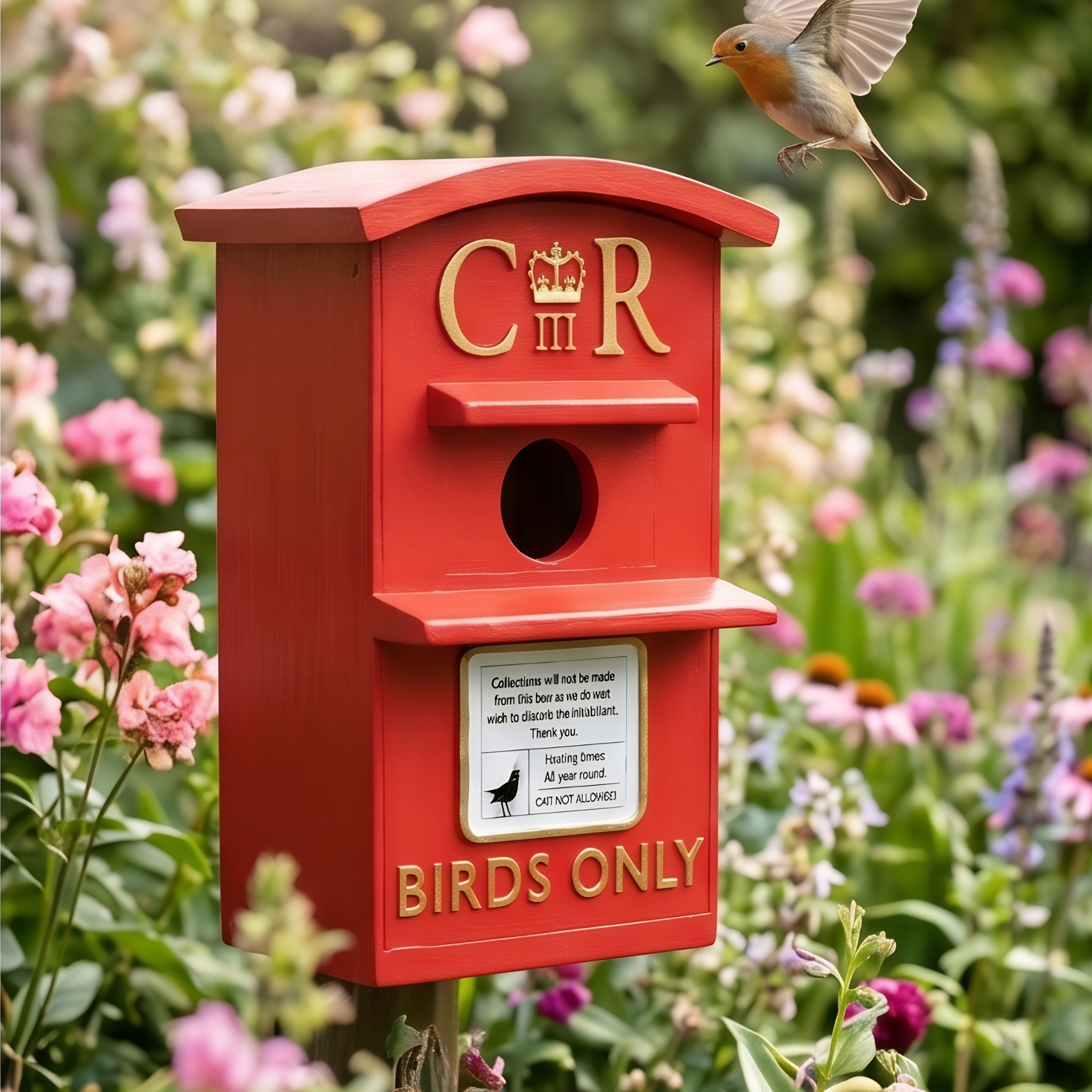 Post Box Bird House