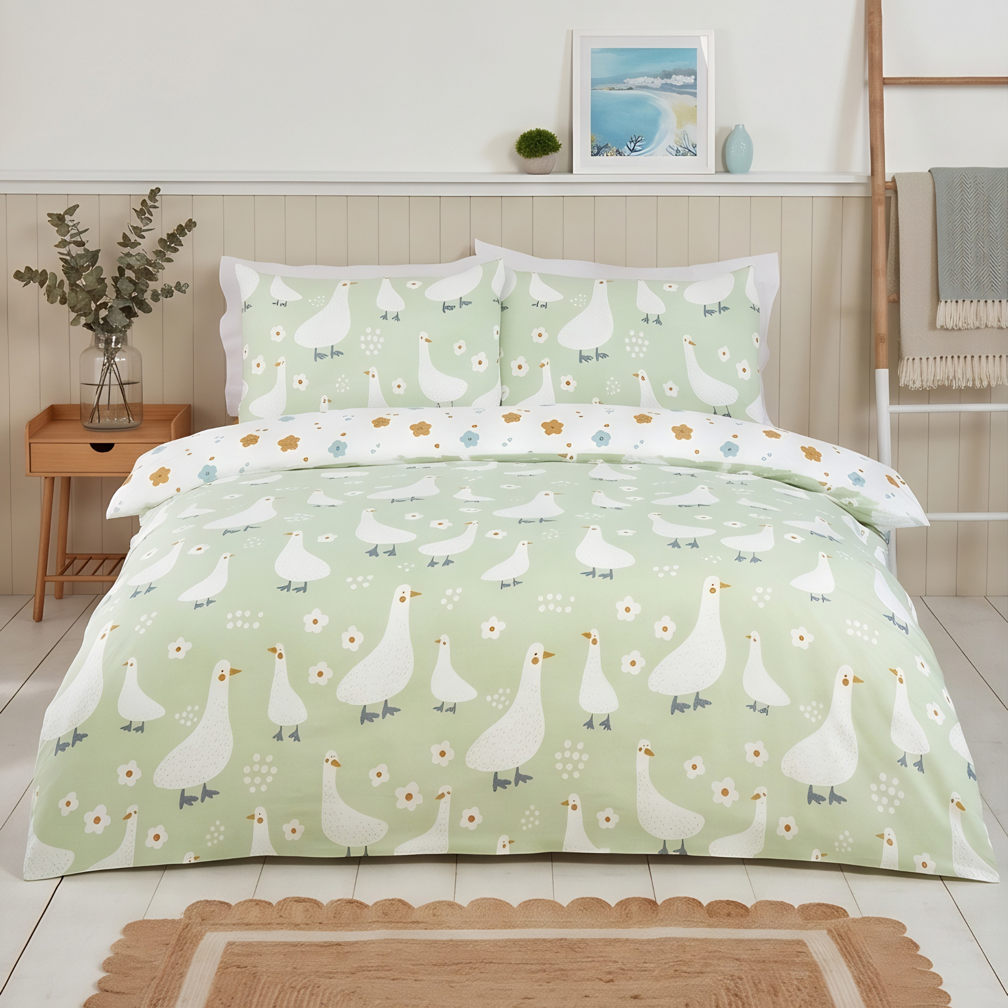 Jemima Green  Bedding Set