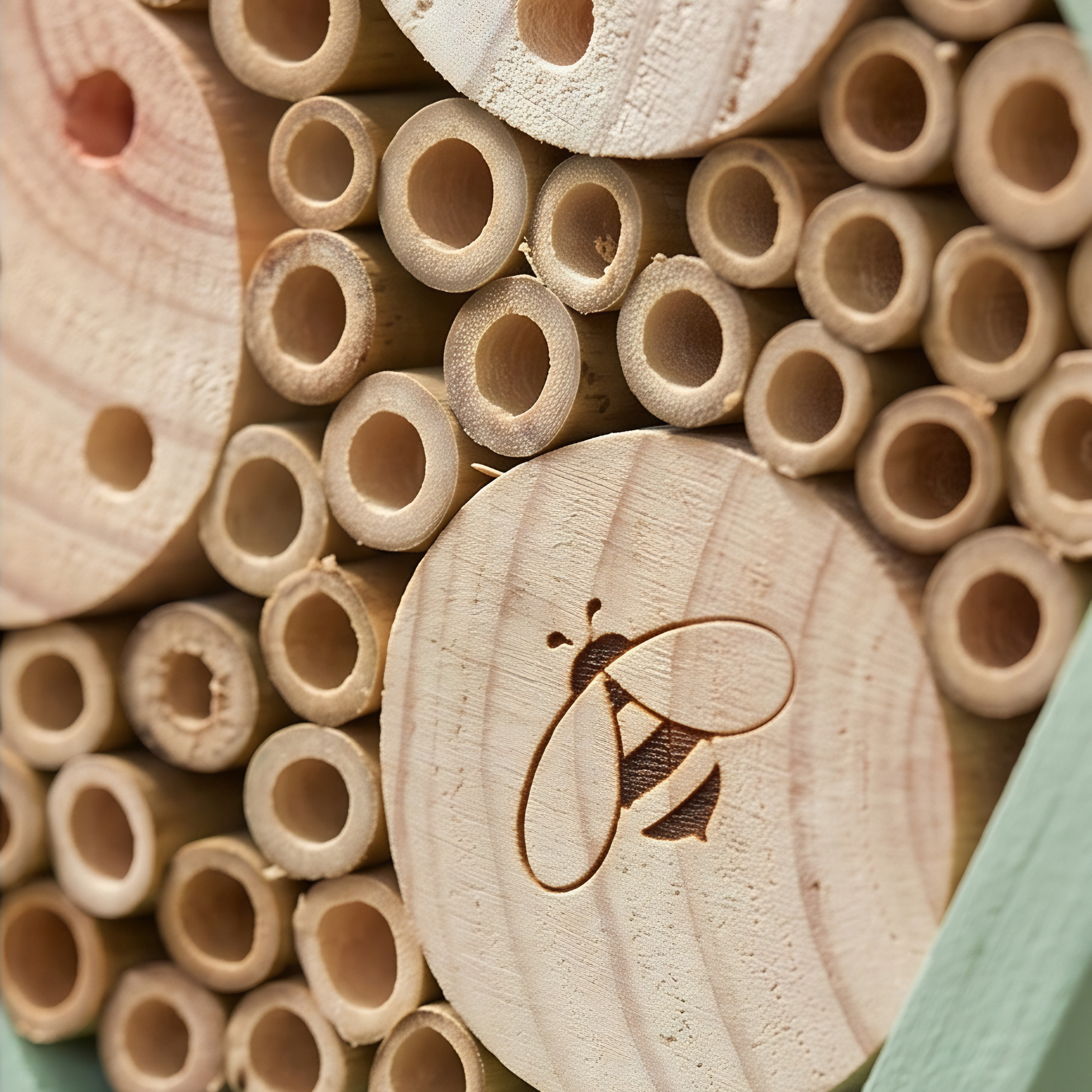 Mason Bee Hex  Box