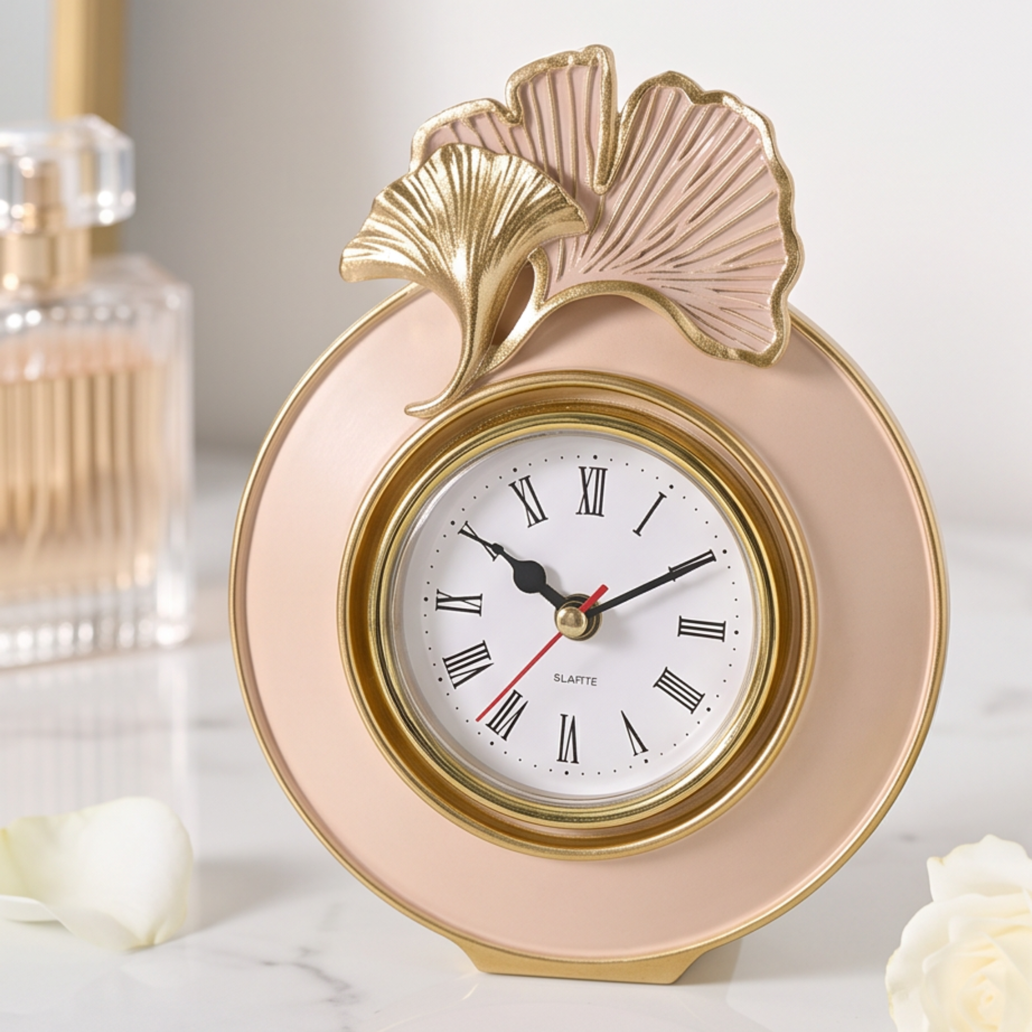 Ginkgo Mantel Clock