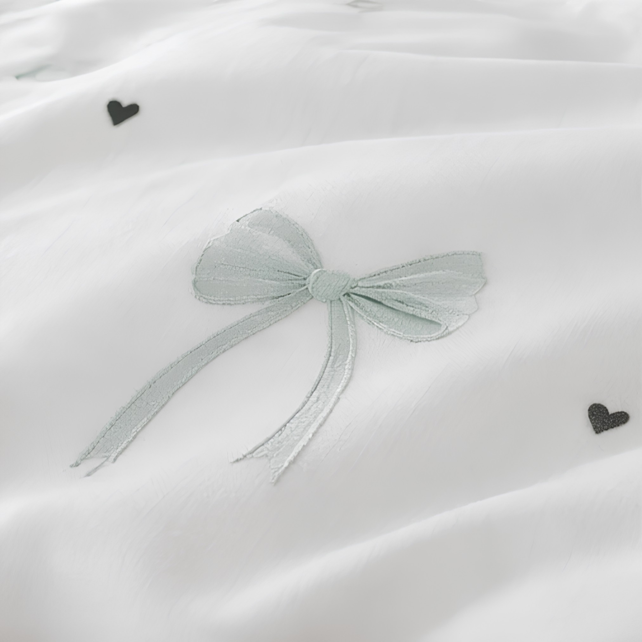 Bows Green Bedding Set