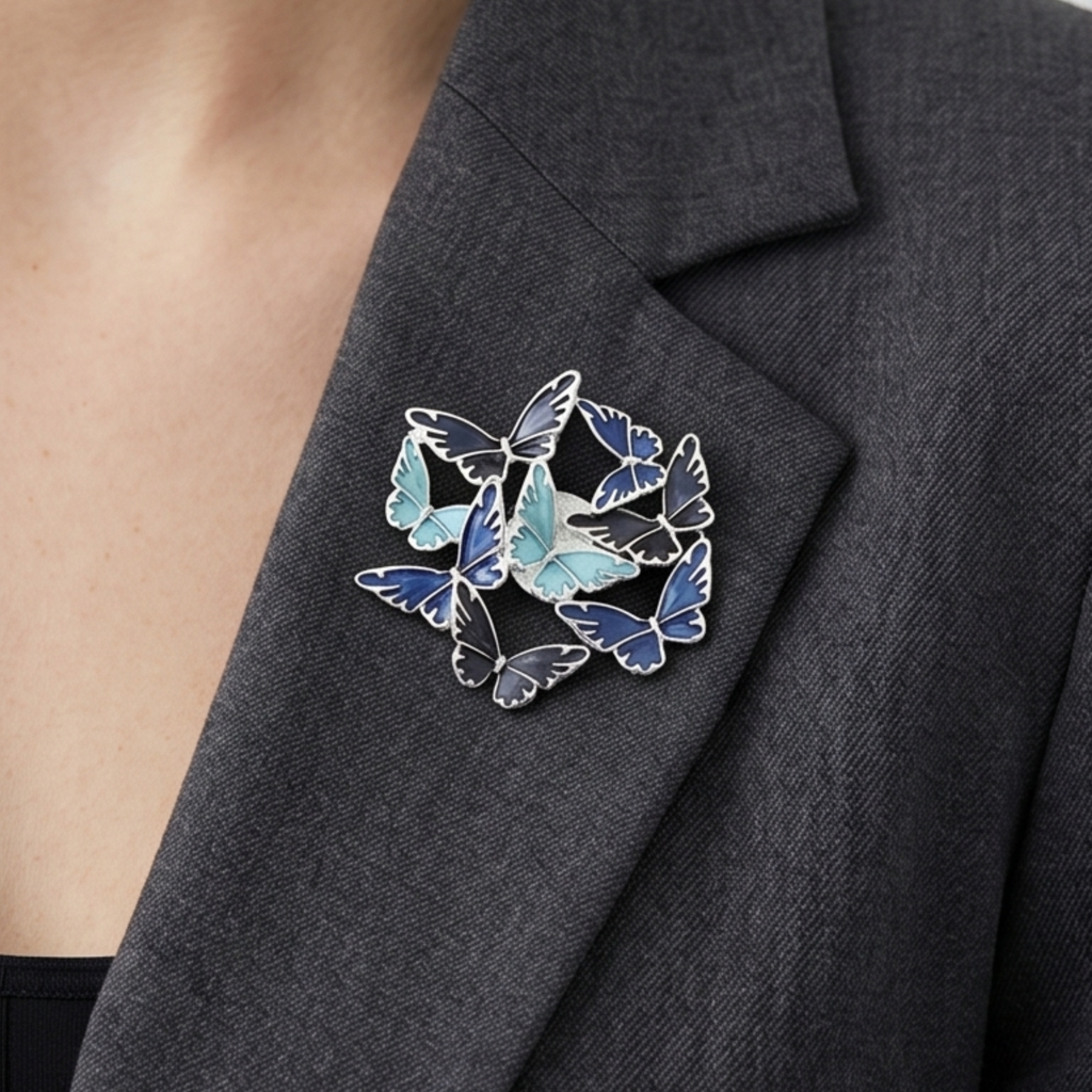 Magnetic Brooch -  Butterfly