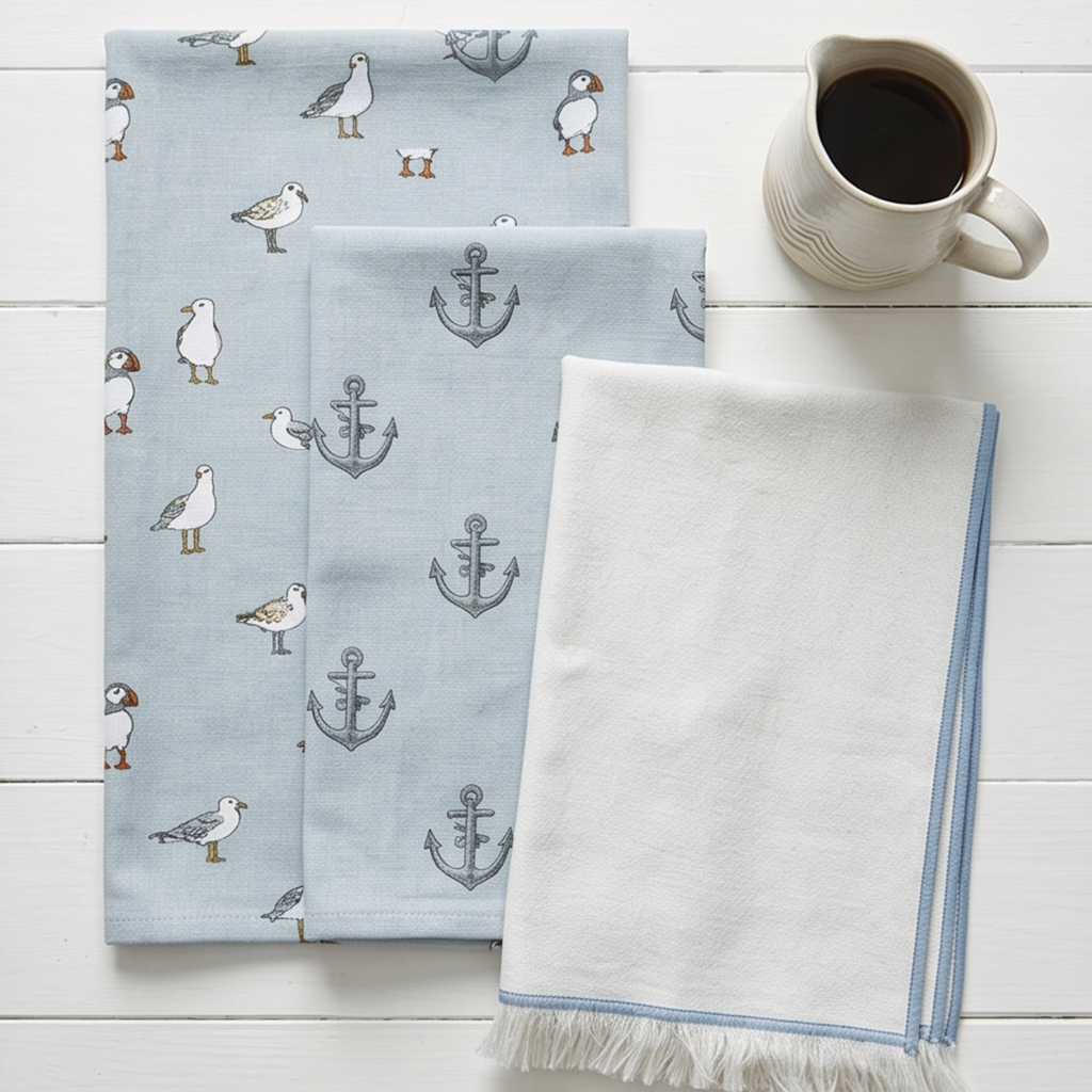 Coastal Birds- Tea Towels 3pk