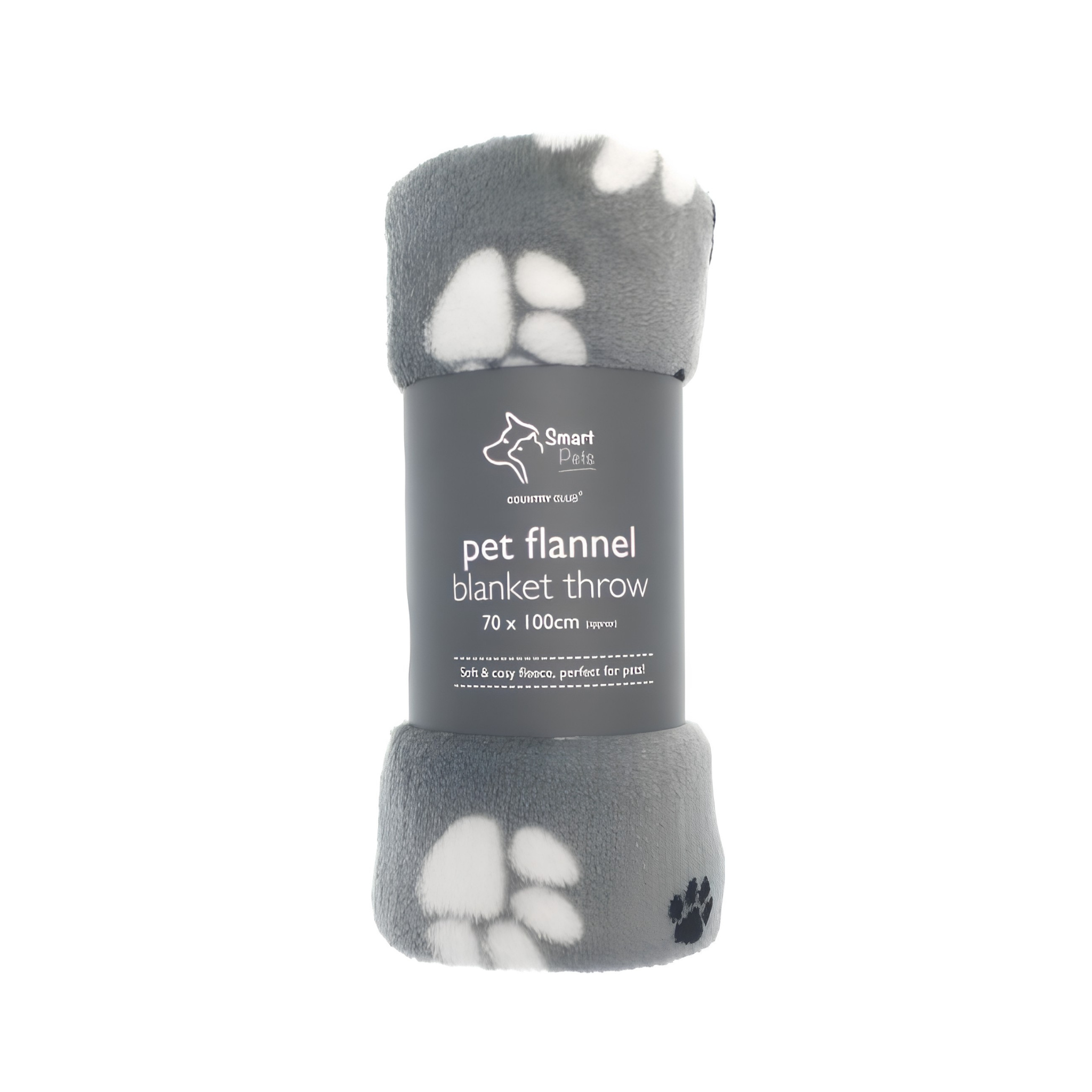 Paw Print Pet Blanket