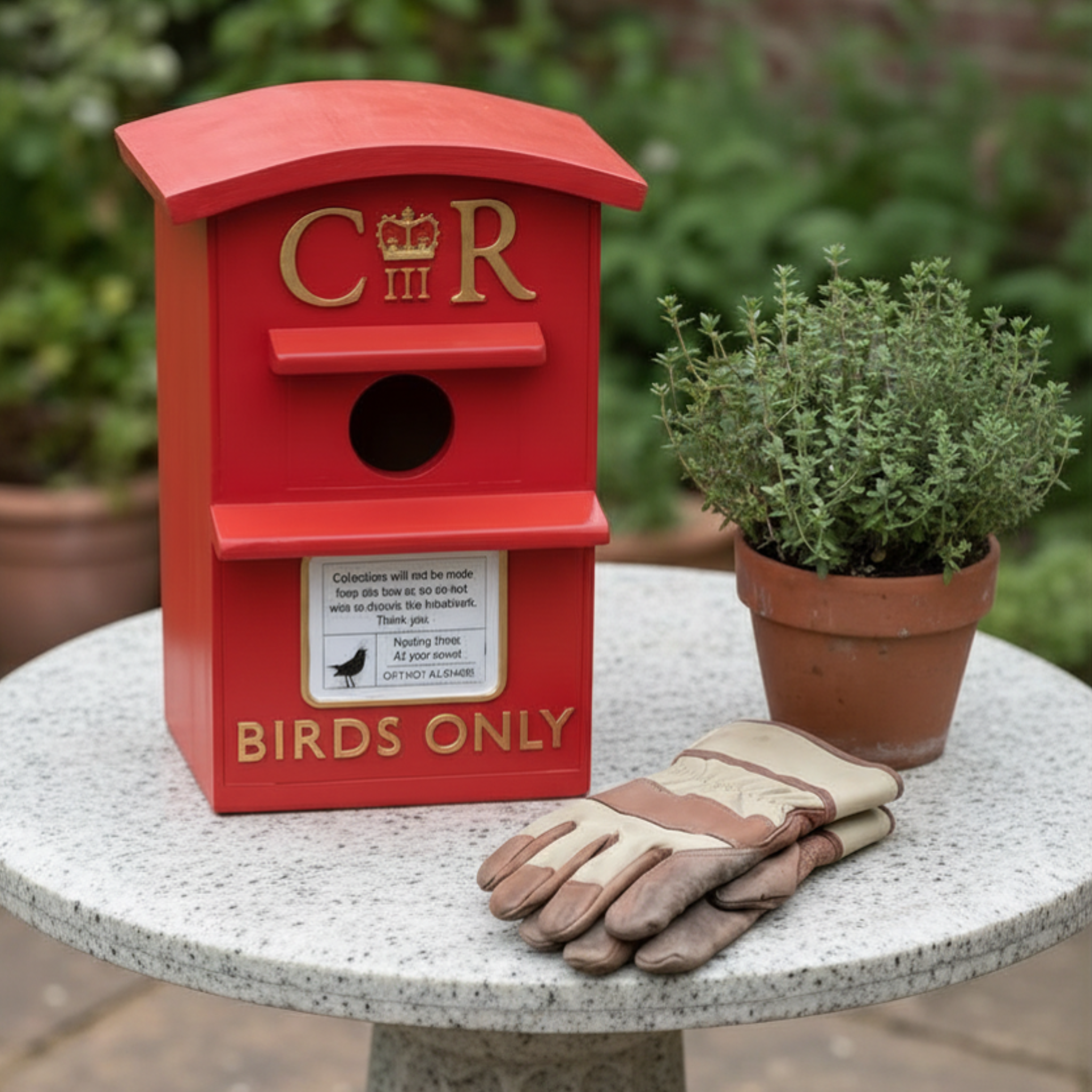 Post Box Bird House