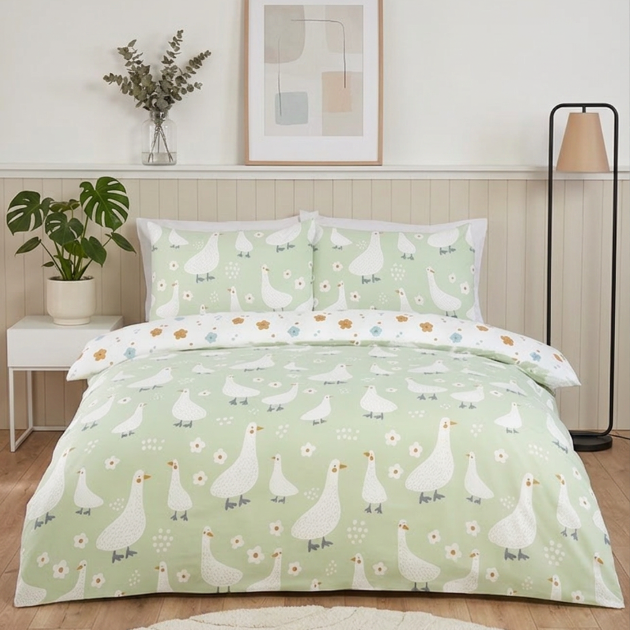 Jemima Green  Bedding Set