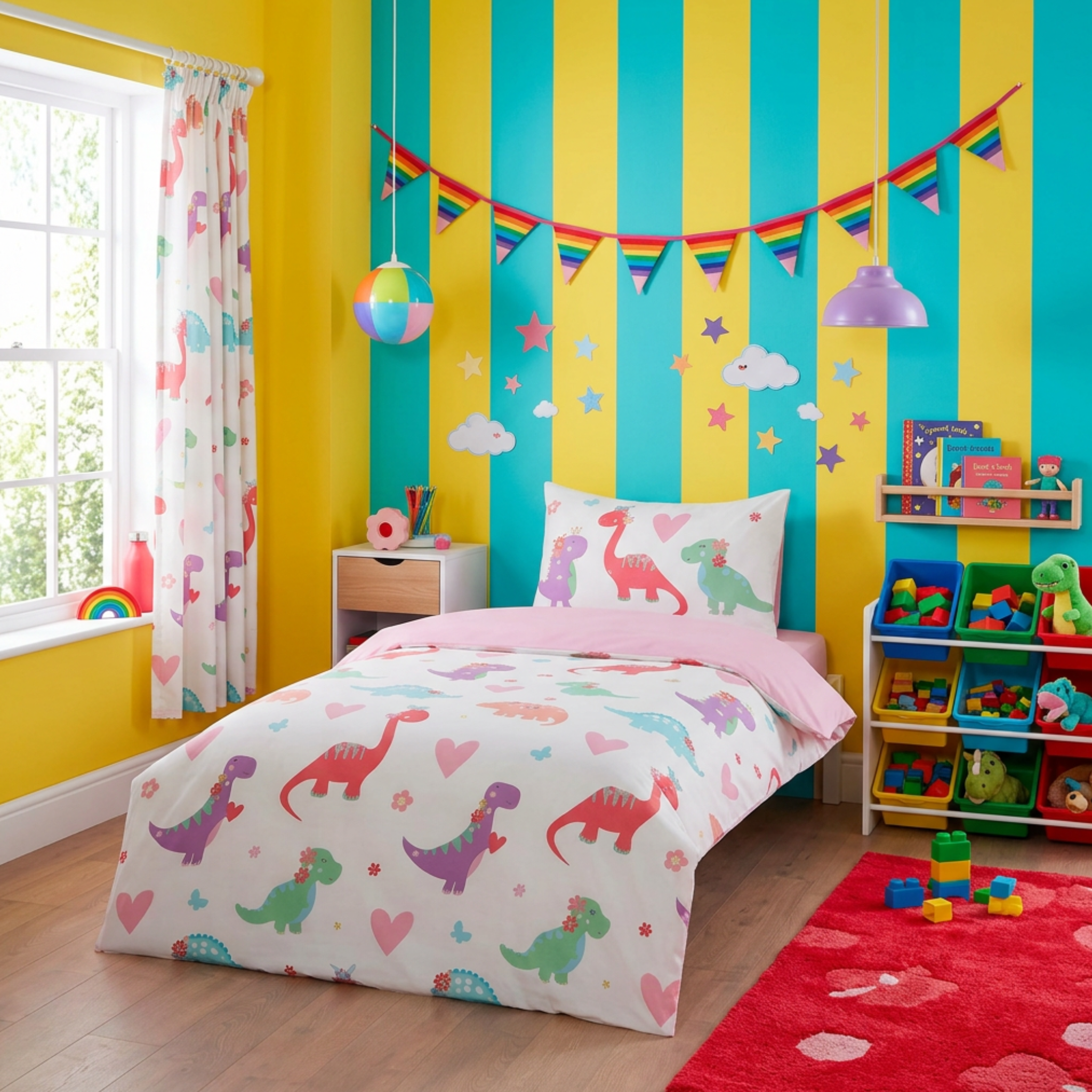 Daisy Dino Bedding Set