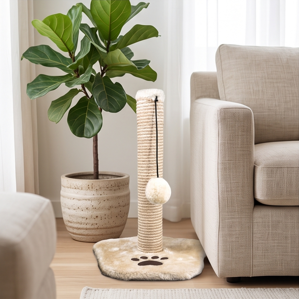 Paw Shape Cat Scratch Post