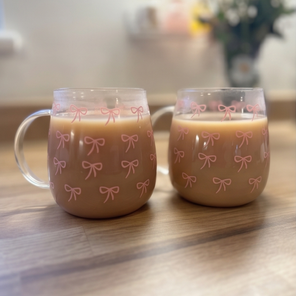 Bow Mugs 2pk