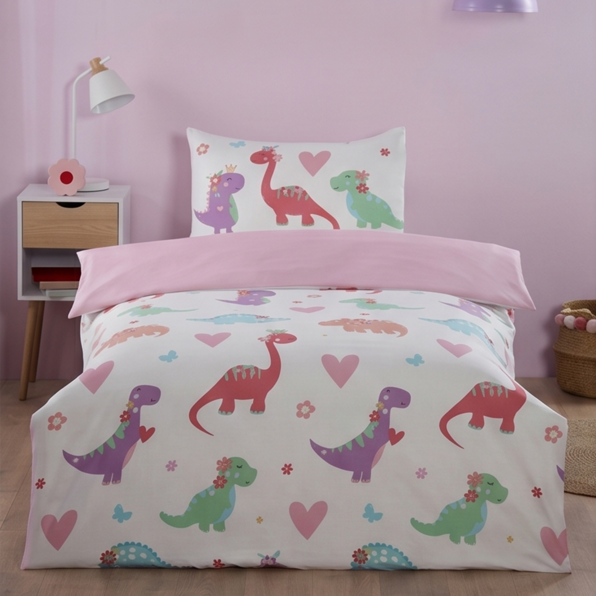 Daisy Dino Bedding Set