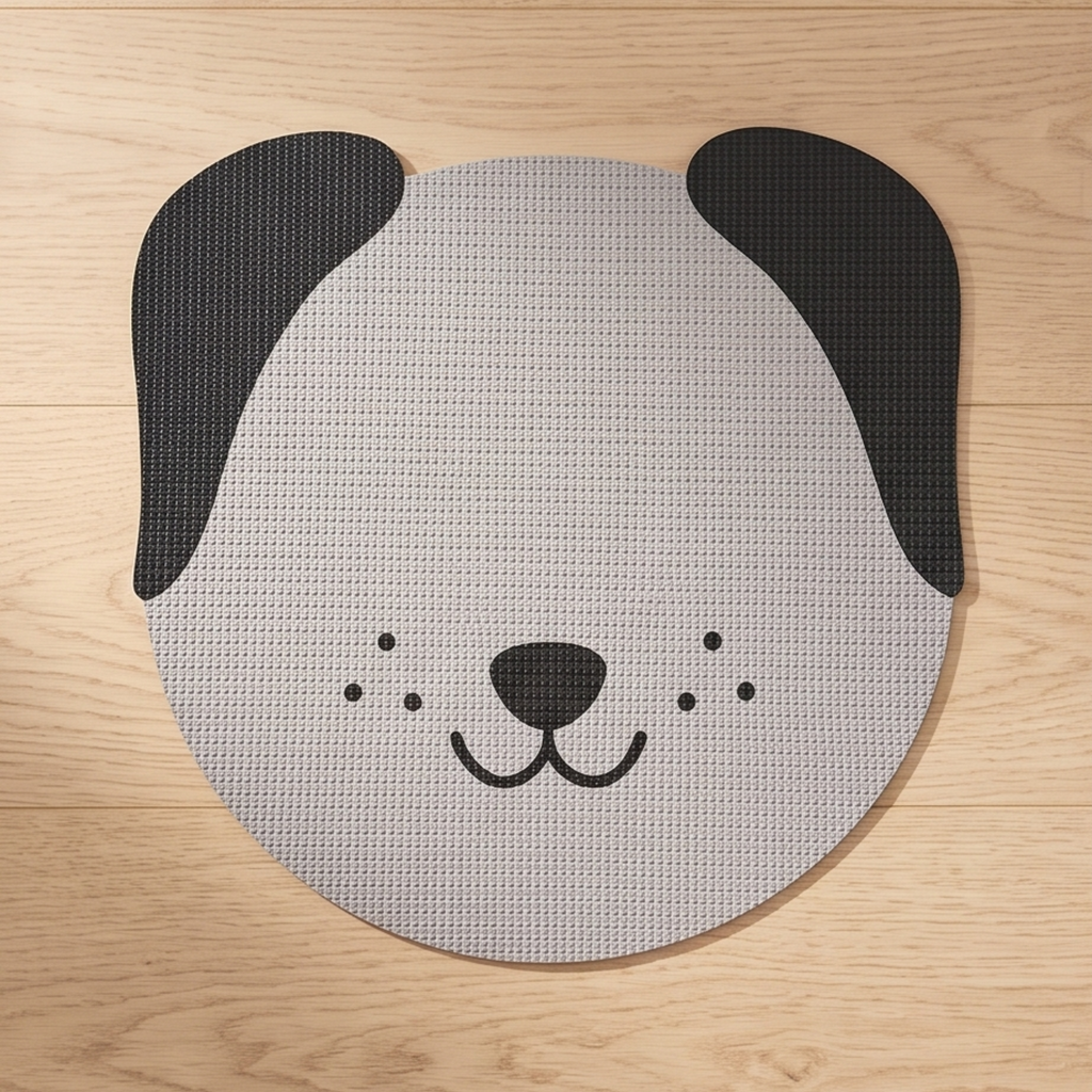Anti Slip Cat or Dog Head Food Mat