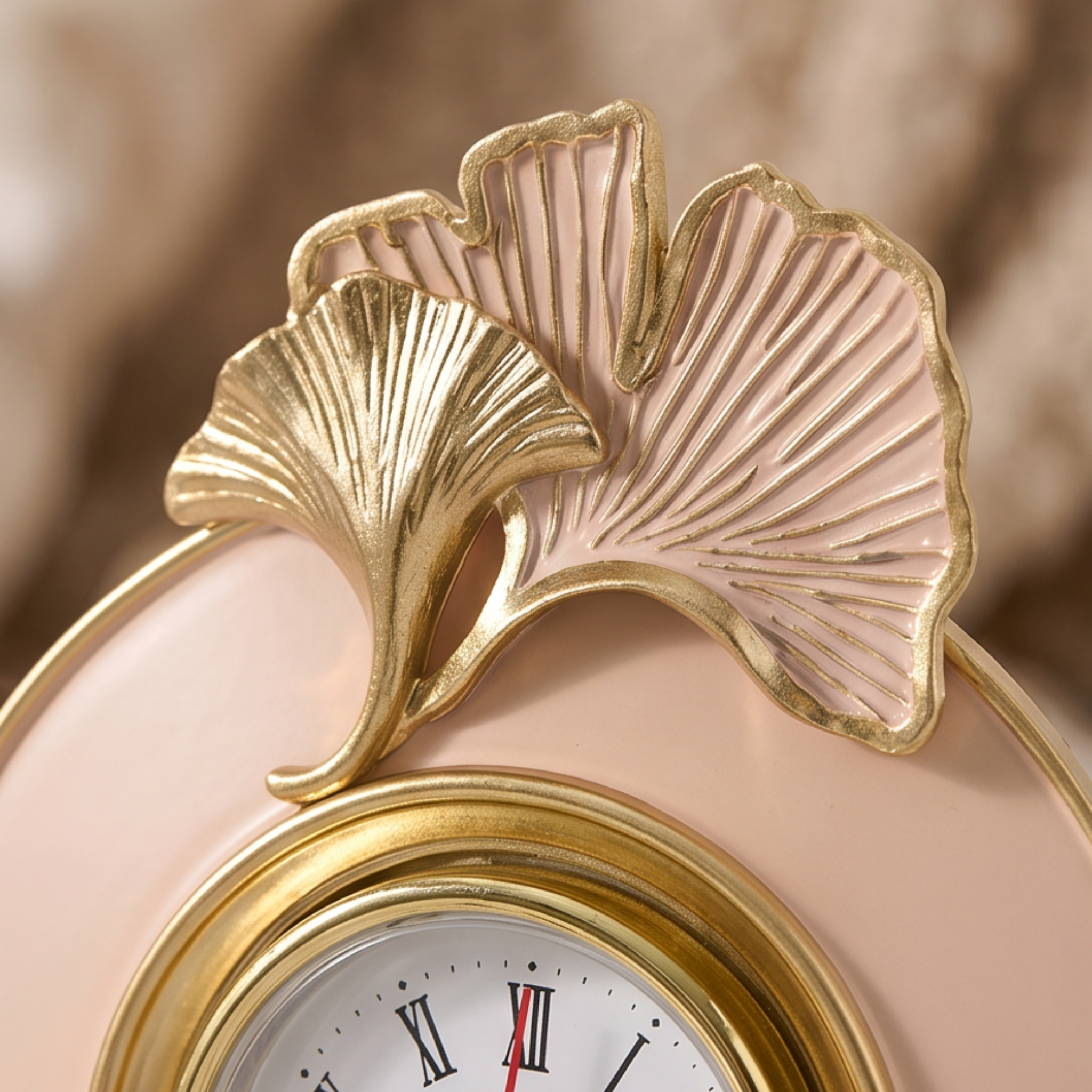 Ginkgo Mantel Clock