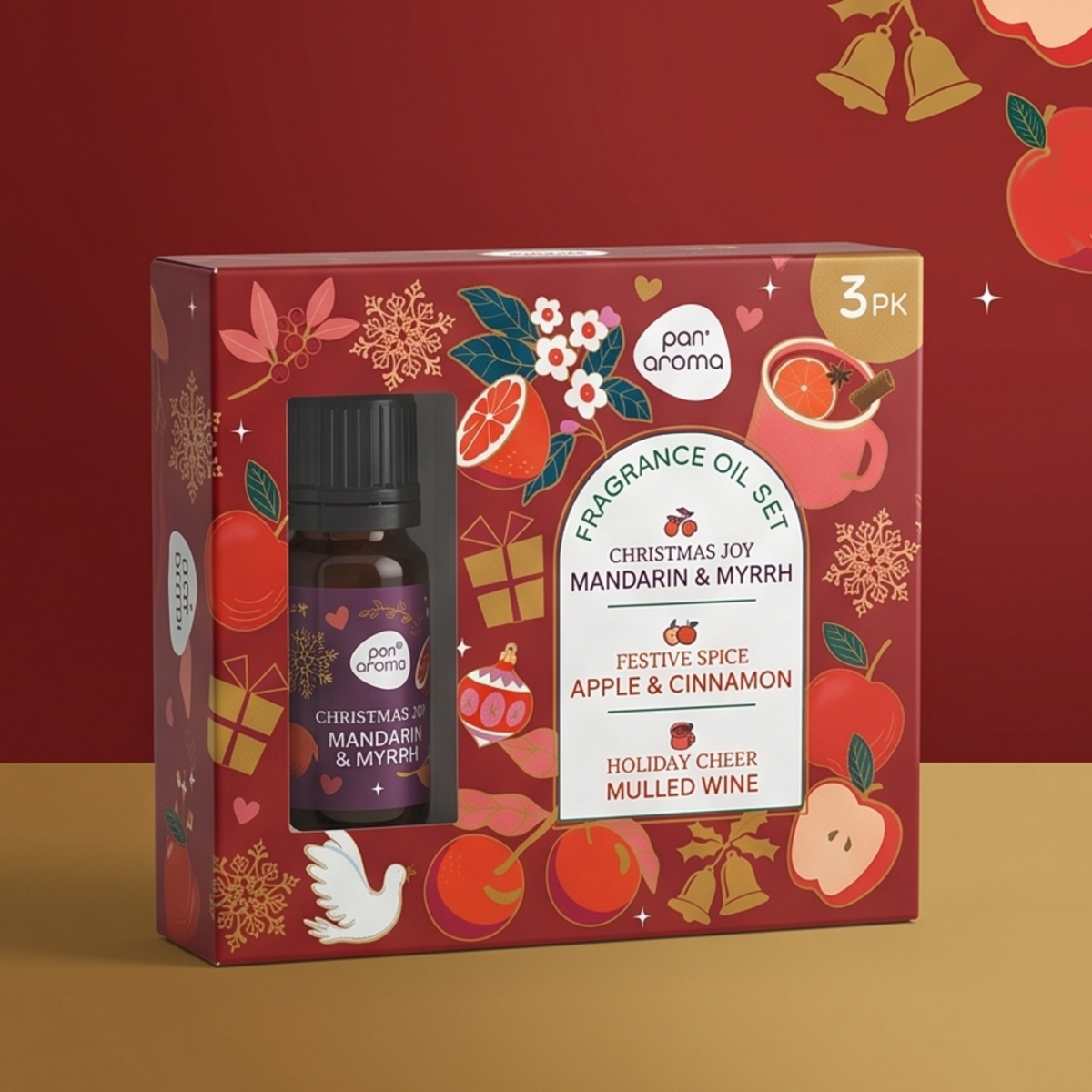 Christmas Scented Oils - Set of 3