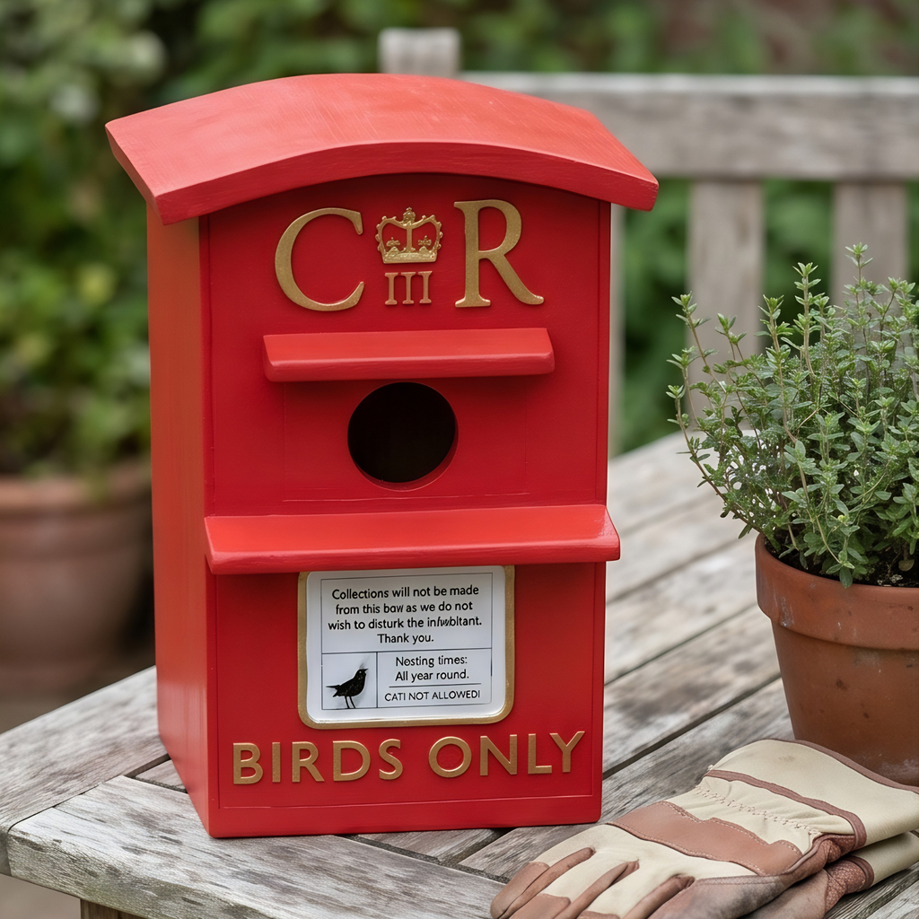 Post Box Bird House