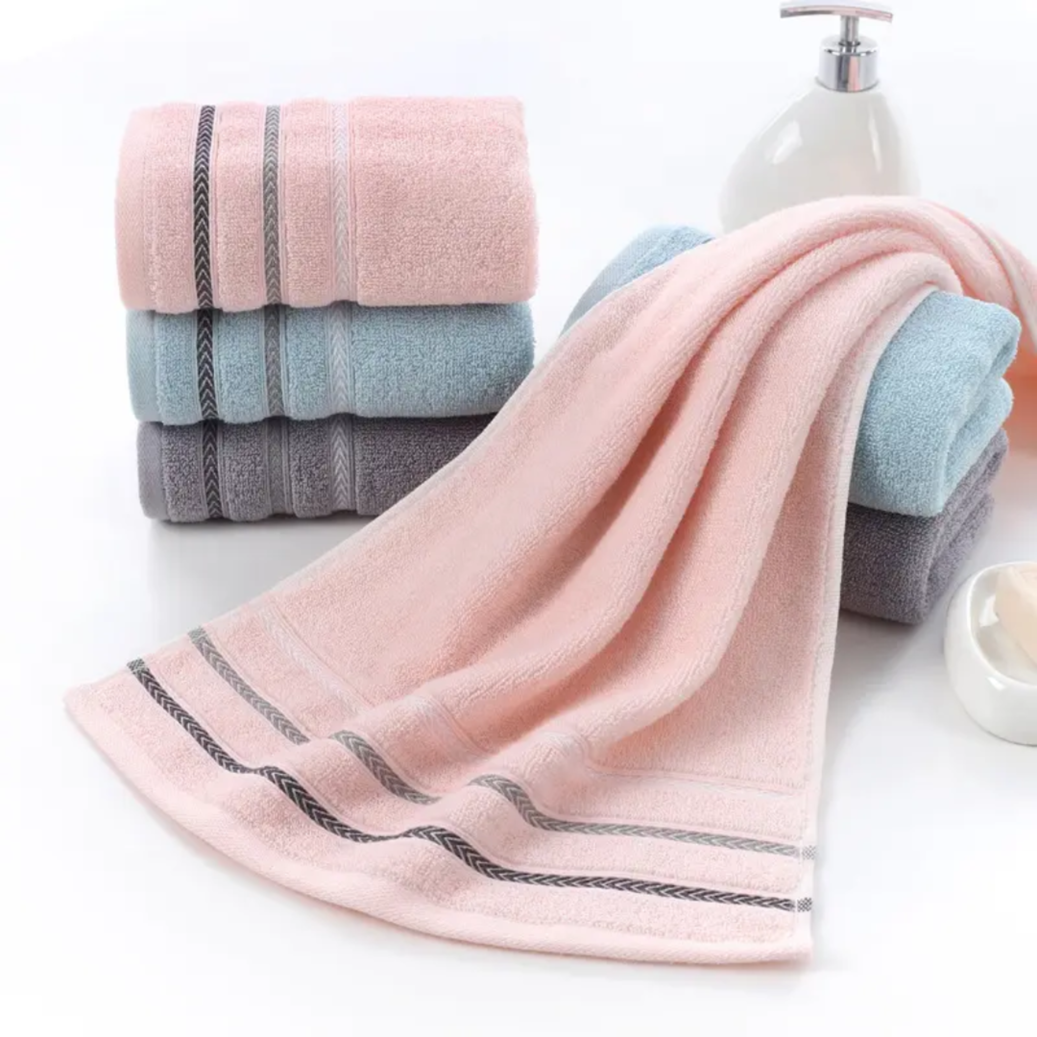Satin File Hand Towel