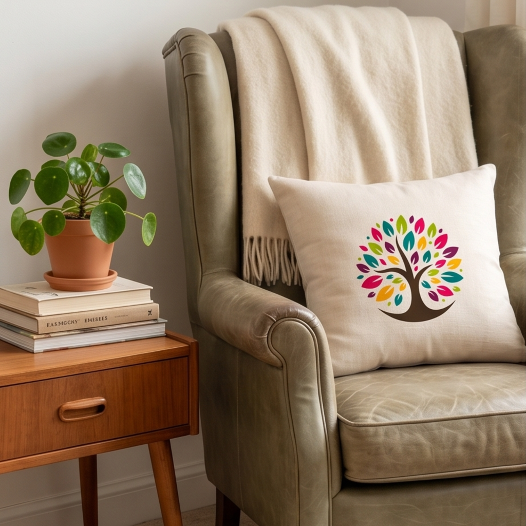 Personalised Linen Cushion Cover