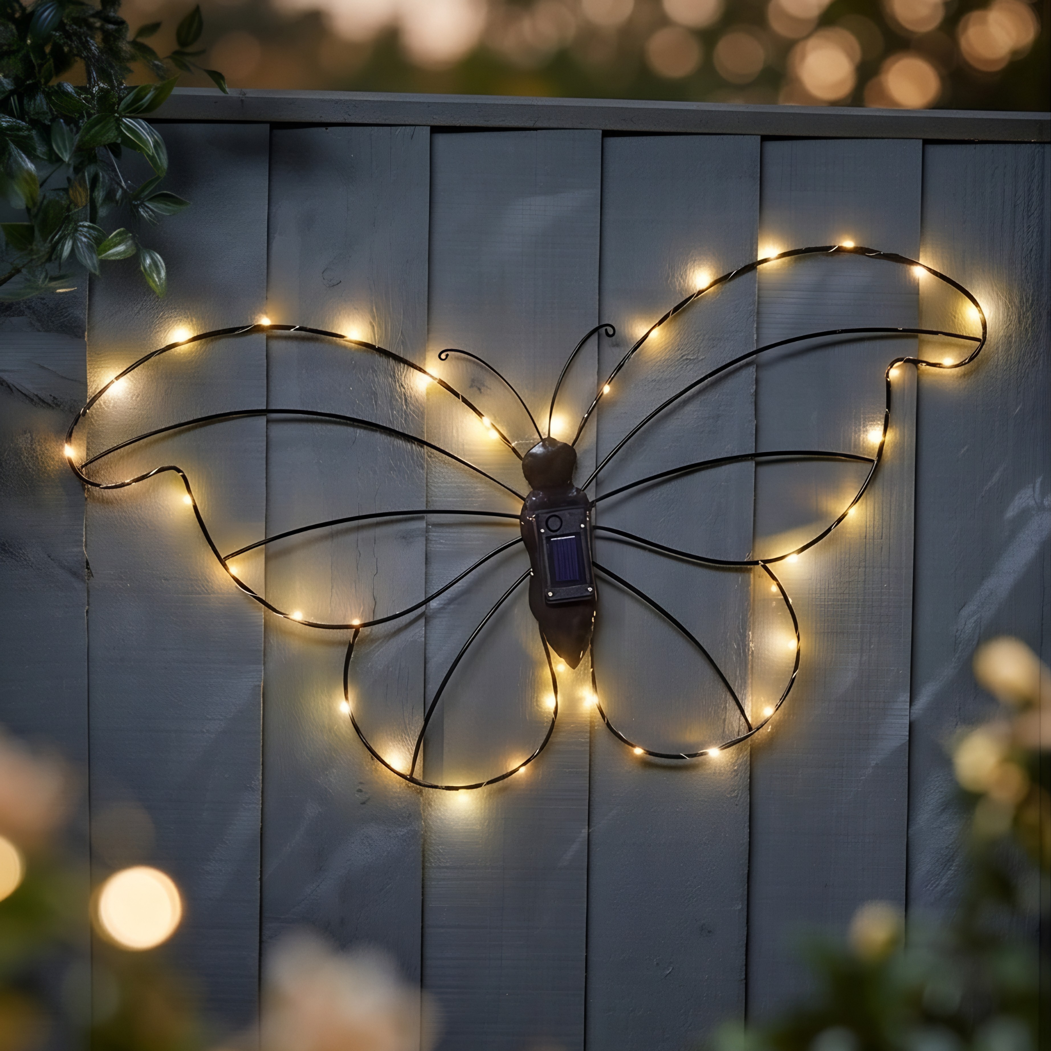 Wall Hanging Solar Butterfly
