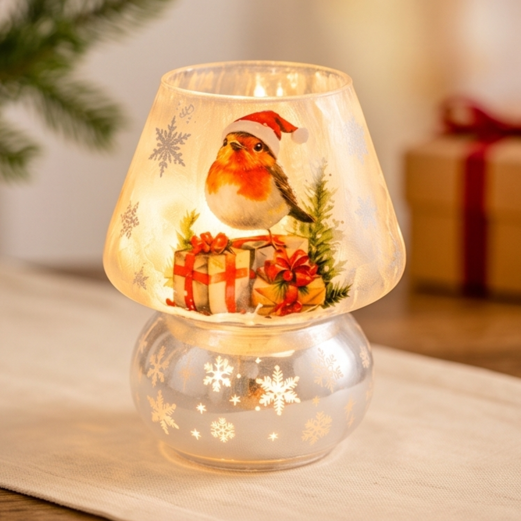 Frosted Lamp - Robin