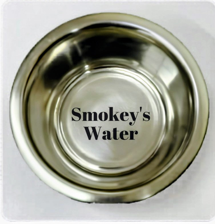 Personalised Double Diner Pet Bowl