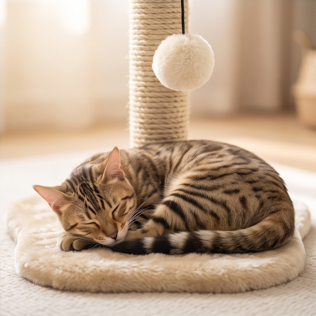 Paw Shape Cat Scratch Post