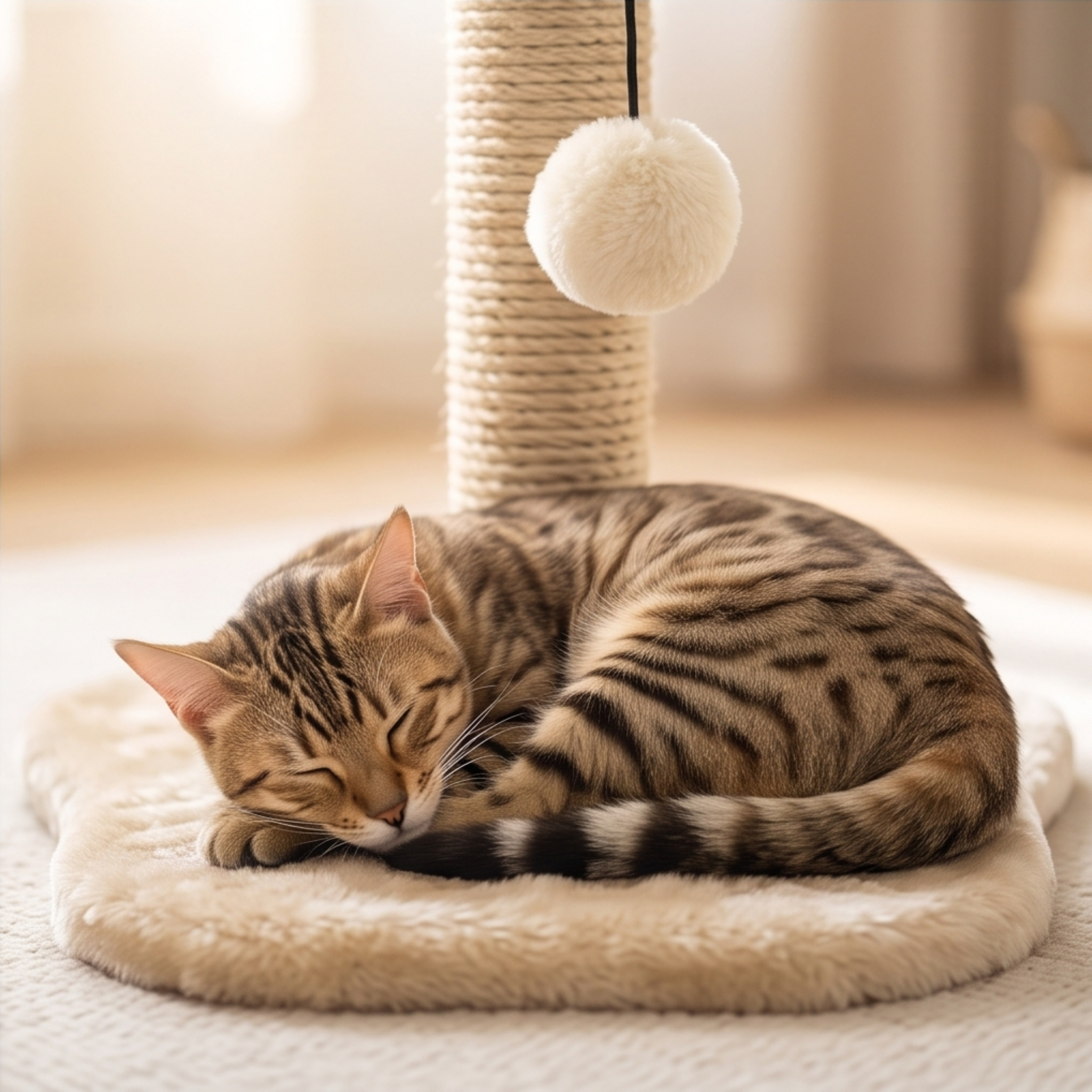 Paw Shape Cat Scratch Post
